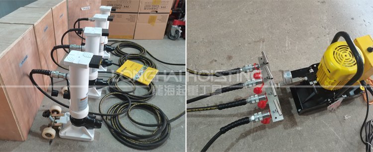 電動(dòng)同步集裝箱千斤頂