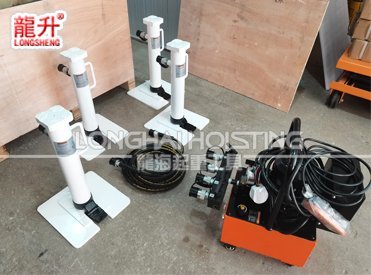 電動同步低位爪式千斤頂