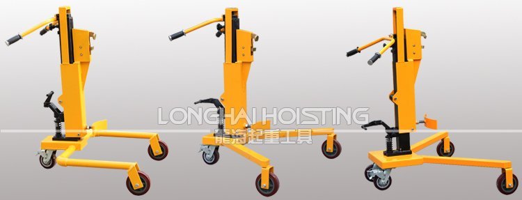 腳踏式液壓油桶搬運車 腳踏式液壓油桶搬運車