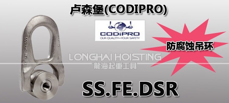 盧森堡SS.FE.DSS不銹鋼吊環