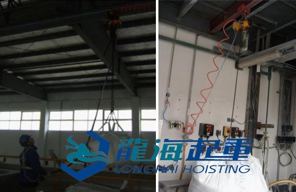 氣動葫蘆化工廠案例