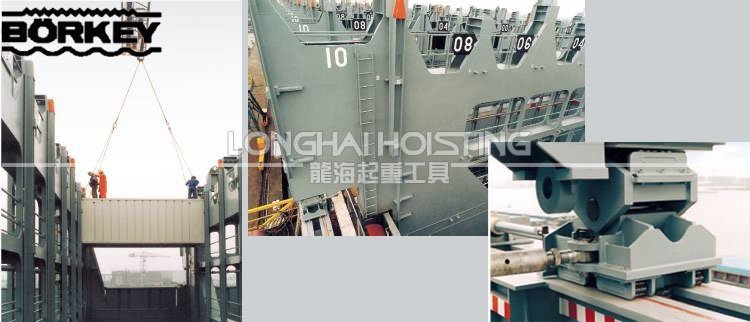 德國(guó)borkey滾輪小車應(yīng)用案例