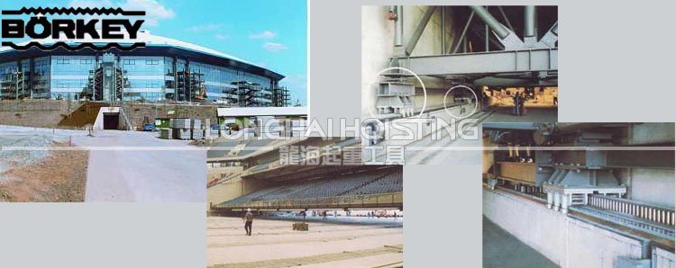 德國(guó)borkey滾輪小車應(yīng)用案例