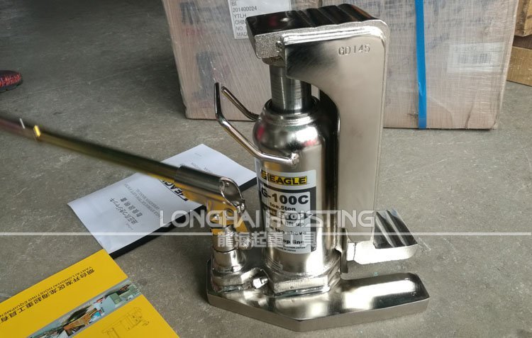 鷹牌EAGLE G-100C無塵室用爪式千斤頂實物 鷹牌EAGLE G-100C無塵室用爪式千斤頂實物