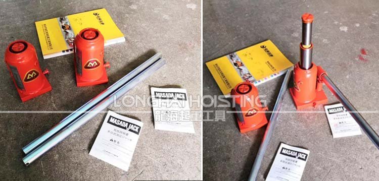 馬沙達MASADA二段式液壓千斤頂實物現貨 馬沙達MASADA二段式液壓千斤頂實物現貨