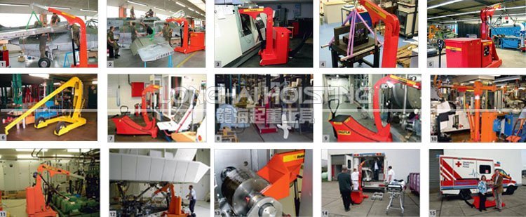 Hydrobull液壓小吊車應用 Hydrobull液壓小吊車應用