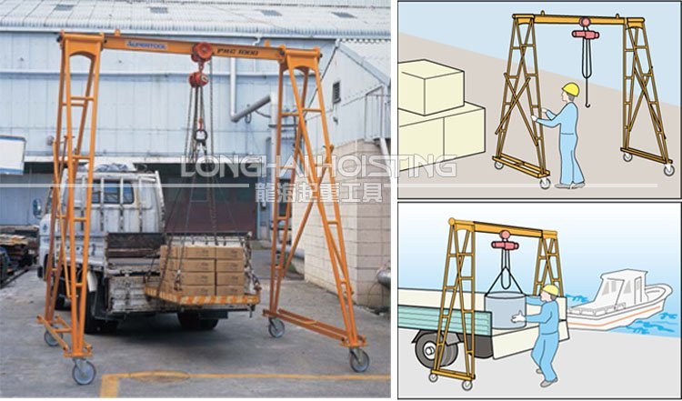 PMC型SUPER龍門吊架應用