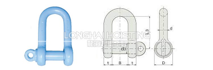 RSE型KANSAI輕量D型卸扣