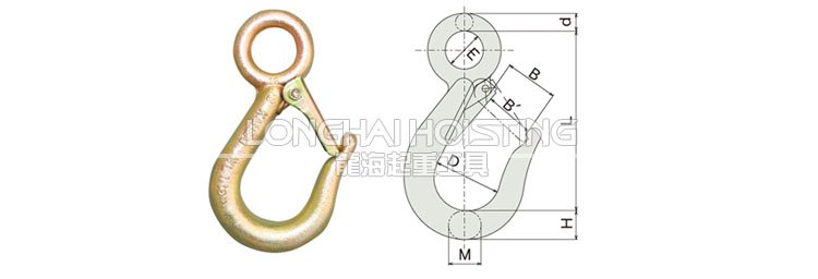 KANSAI強力眼型安全鉤尺寸